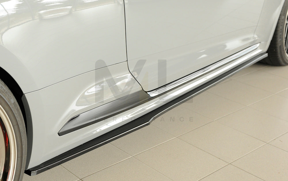 Rieger 00088208 Audi B9 F5 RS5 Side Skirt Splitter 2 | ML Performance UK Car Parts