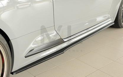 Rieger 00088208 Audi B9 F5 RS5 Side Skirt Splitter 2 | ML Performance UK Car Parts