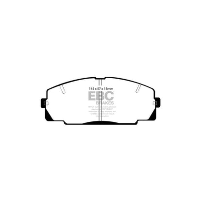 EBC PDKF2025 Toyota Ultimax Front Brake Pad & Plain Disc Kit (Inc. Dyna & Hi-Ace) 2 | ML Performance UK Car Parts