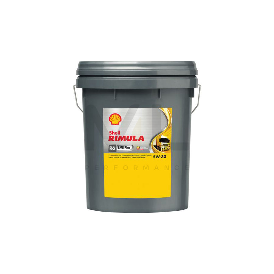 Shell Rimula R6 LME Plus 5W-30 - 20 ltr | ML Performance UK Car Parts