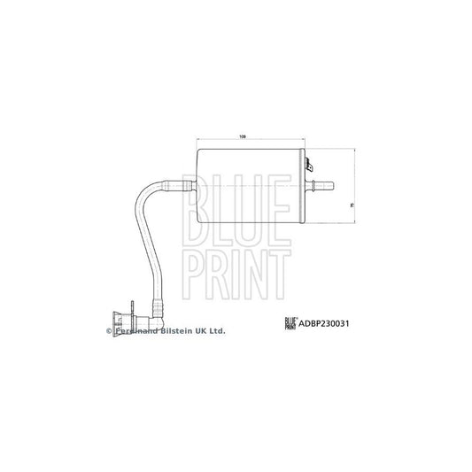 Blue Print ADBP230031 Fuel Filter