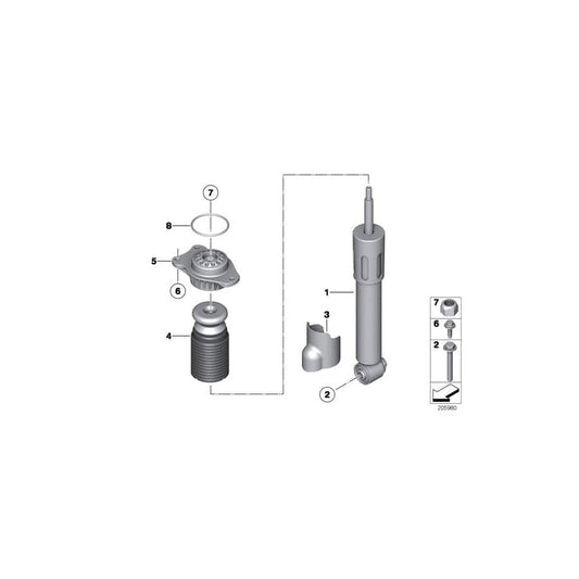 Genuine BMW 33526790838 F11 F07 Stone-Chip Guard (Inc. 520dX, 523i & 520d) | ML Performance UK Car Parts