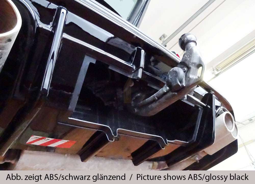 Rieger 00027047 SEAT 5FP Ateca Cupra Rear Diffuser 7 | ML Performance UK Car Parts