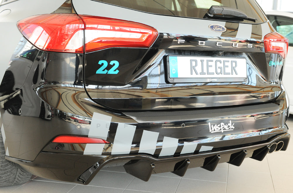 Rieger 00088240 Ford DEH Focus 4 Rear Diffuser (Inc. Focus 4 ST) 10 | ML Performance UK Car Parts