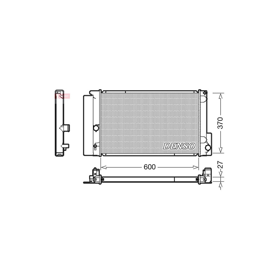 Denso DRM50087 Drm50087 Engine Radiator For Toyota Verso (Ar20) | ML Performance UK
