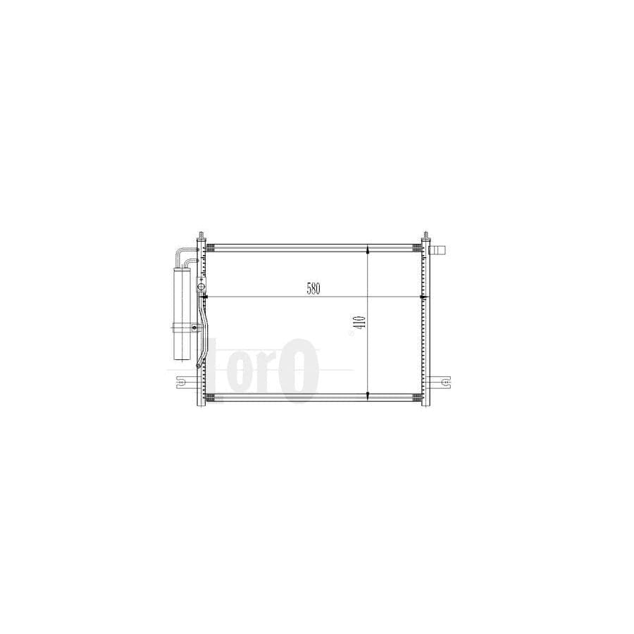 Abakus 0070160001 Air Conditioning Condenser | ML Performance UK