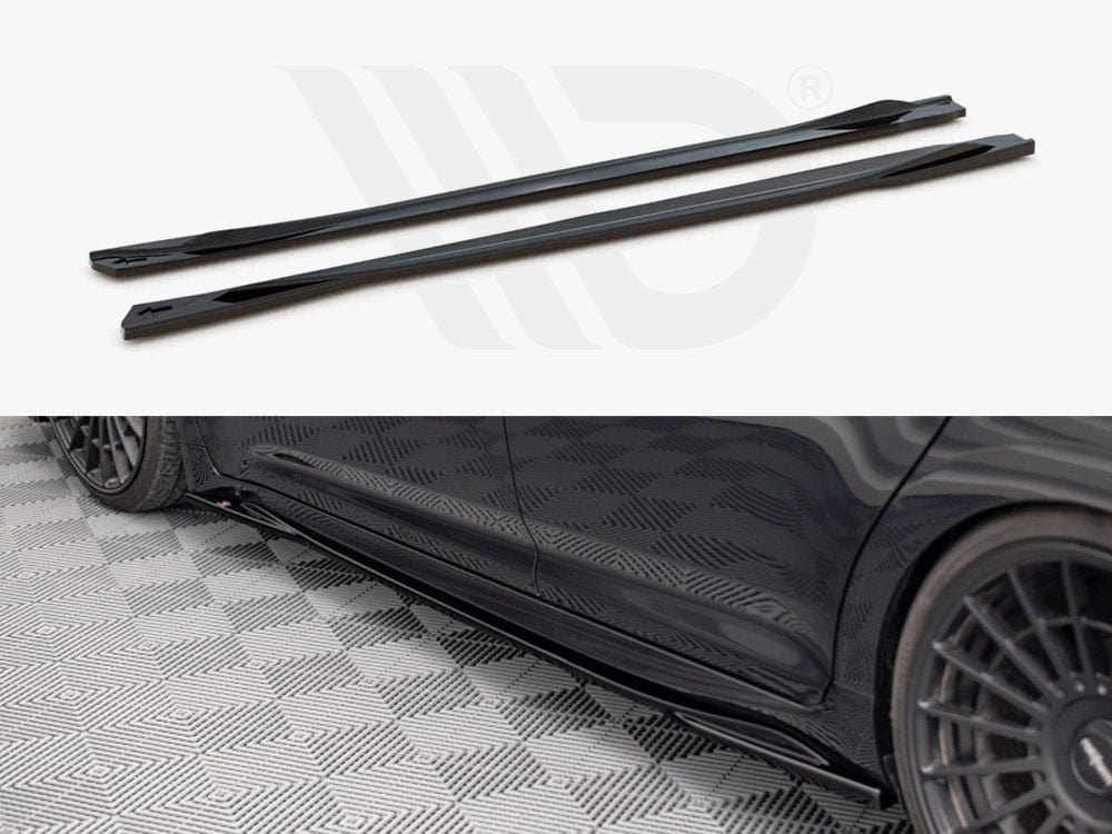 Maxton Design TO-AV-3F2-SD1T Side Skirts Diffusers Toyota Avensis MK3.5 (2015-2018) | ML Performance UK Car Parts