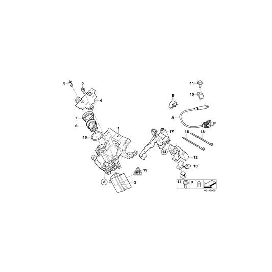 Genuine BMW 32306752260 E53 O-Ring (Inc. X5 4.4i, X5 3.0i & X5 4.6is) | ML Performance UK