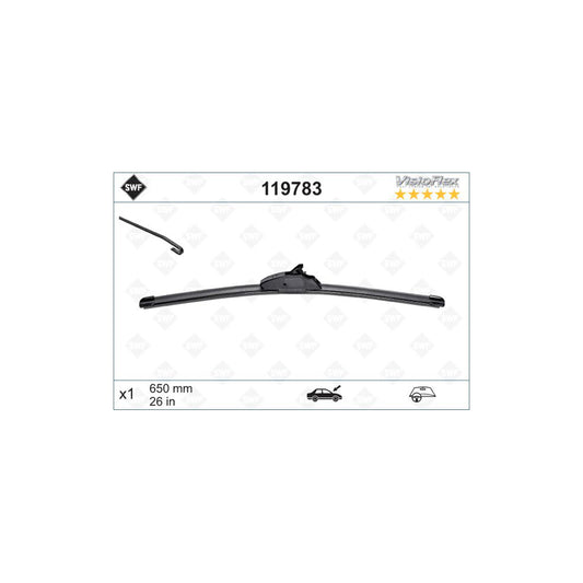 Swf Visioflex 119783 Wiper Blade For Renault Twingo | ML Performance UK Car Parts