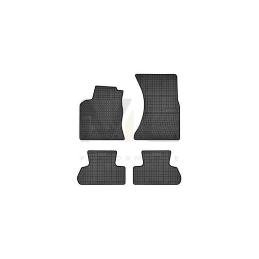 FROGUM Tailored 0725 Floor mat set for AUDI Q5 (8RB) Elastomer, Front and Rear, Quantity: 4, Black | ML Performance Car Parts