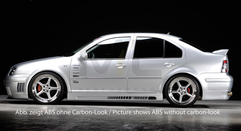 Rieger 00099709 VW Side Skirt (1J Bora & Mk4 Golf) 5 | ML Performance UK Car Parts