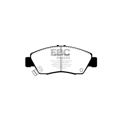 EBC PDKF896 Honda Jazz Ultimax Front Brake Pad & Plain Disc Kit - Akebono Caliper 2 | ML Performance UK Car Parts