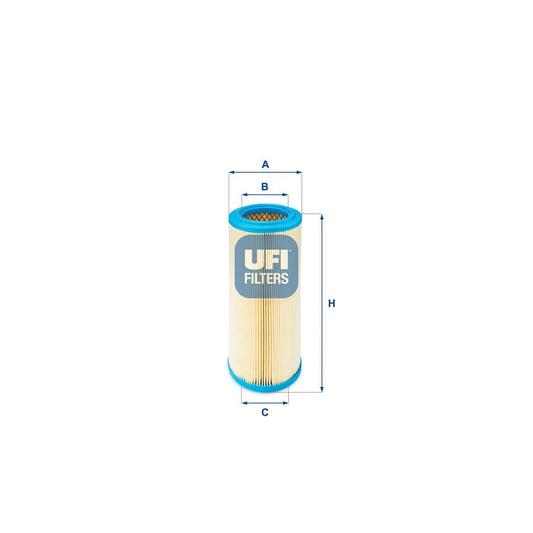 UFI 27.367.00 Air Filter for FIAT DOBLO | ML Performance UK Car Parts