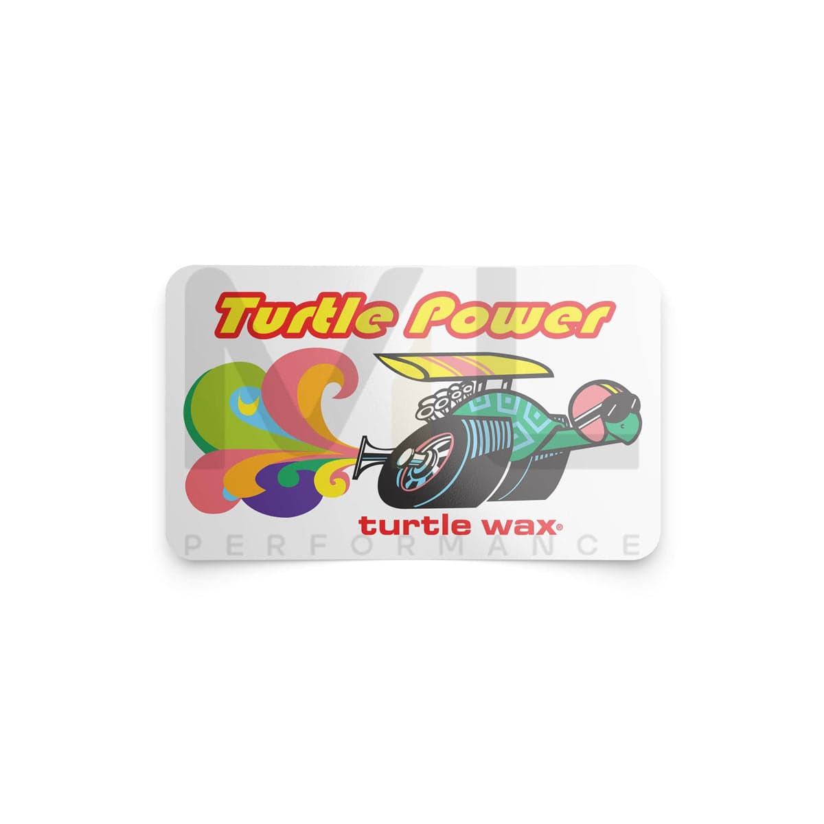 Turtle Wax Racing Turtle Sticker