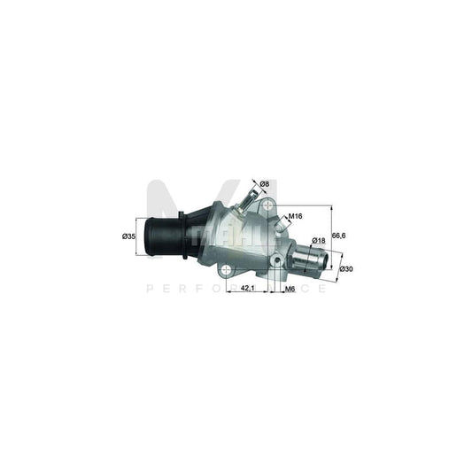MAHLE ORIGINAL TI 166 88 Engine thermostat Opening Temperature: 88��C | ML Performance Car Parts