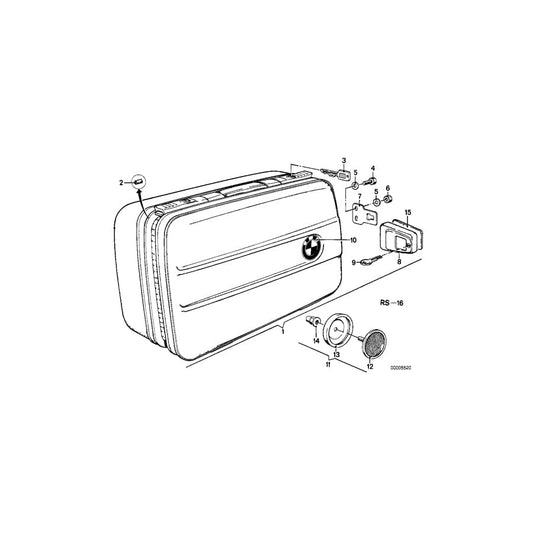 Genuine BMW 46541239479 100 69-76 65 Base 3MM (Inc. R60/6, R90S & R65T) | ML Performance UK Car Parts