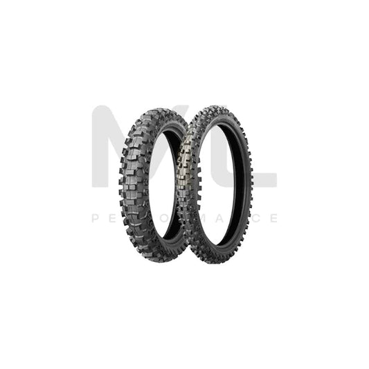 Bridgestone Motocross M204 110/100 18 64M Motorcycle Summer Tyre | ML Performance UK Car Parts