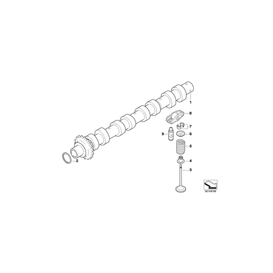 Genuine BMW 11347805968 R56 Intake Valve (Inc. Cooper D & One D) | ML Performance UK Car Parts