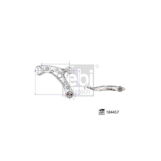 Febi Bilstein 184457 Suspension Arm For Toyota Corolla