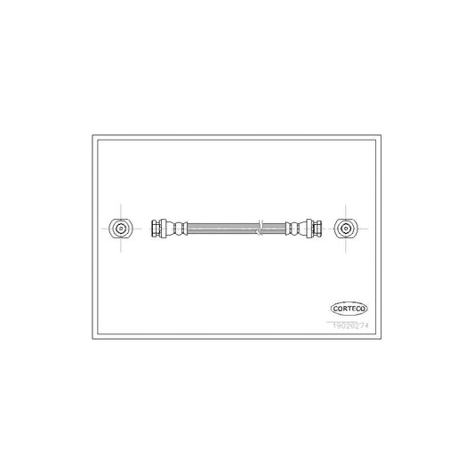 Corteco 19026274 Brake Hose | ML Performance UK