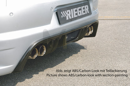 Rieger 00099751 VW 1F EOS Rear Diffuser 2 | ML Performance UK Car Parts