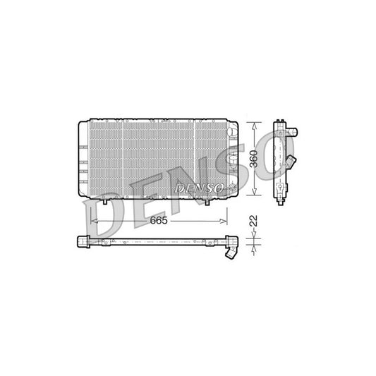 Denso DRM23020 Drm23020 Engine Radiator | ML Performance UK