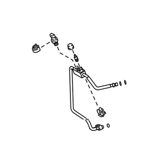 Genuine Lexus 88706-3A600 GS Phase 4 High Pressure Air Con Pipe A