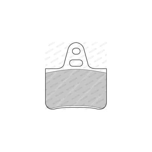 Ferodo Fsl1654 Brake Pad Set Fuse Technology Incl Wear Warning Contact With Piston Clip