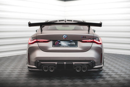 MAXTON DESIGN CF-BM-4-G82-M-RS1-245-P CARBON FIBER REAR DIFFUSER BMW M4 G82 / M3 G80 | ML Performance