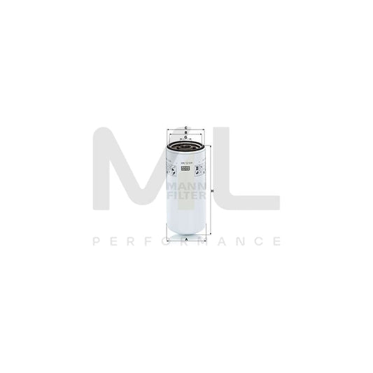 MANN-FILTER WK 12 006 Fuel filter Spin-on Filter | ML Performance Car Parts