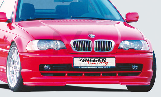 Rieger 00050202 BMW 3 Series E46 Front Splitter 1 | ML Performance UK Car Parts