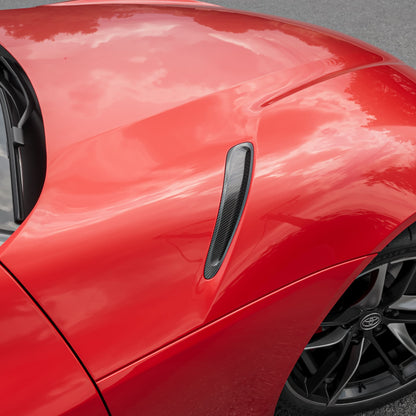 MANHART CARBON HOOD INSERTS FOR TOYOTA GR SUPRA