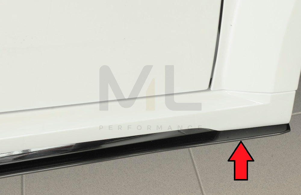Rieger 00055182 Audi 8J-FV 8S Side Skirt Splitter (TT, TTS & TTRS) 9 | ML Performance UK Car Parts