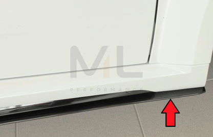 Rieger 00055182 Audi 8J-FV 8S Side Skirt Splitter (TT, TTS & TTRS) 9 | ML Performance UK Car Parts