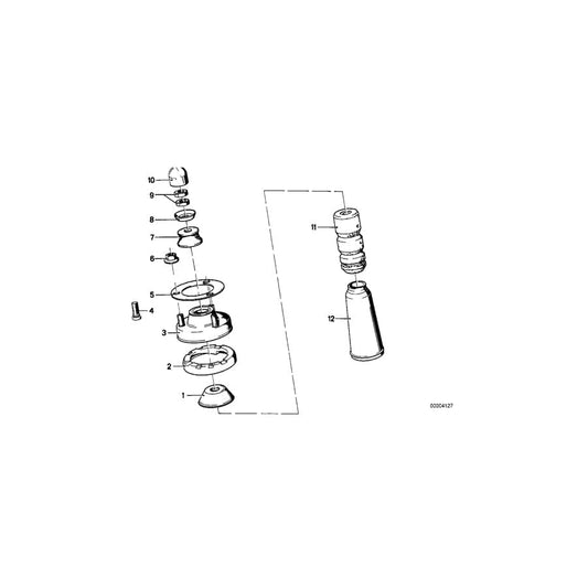 Genuine BMW 33521117677 E24 E36 Support 44mm (Inc. 325tds, Z1 & 728) | ML Performance UK Car Parts