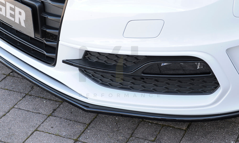 Rieger 00088115 Audi 8V Front Splitter (A3 & S3) 6 | ML Performance UK Car Parts