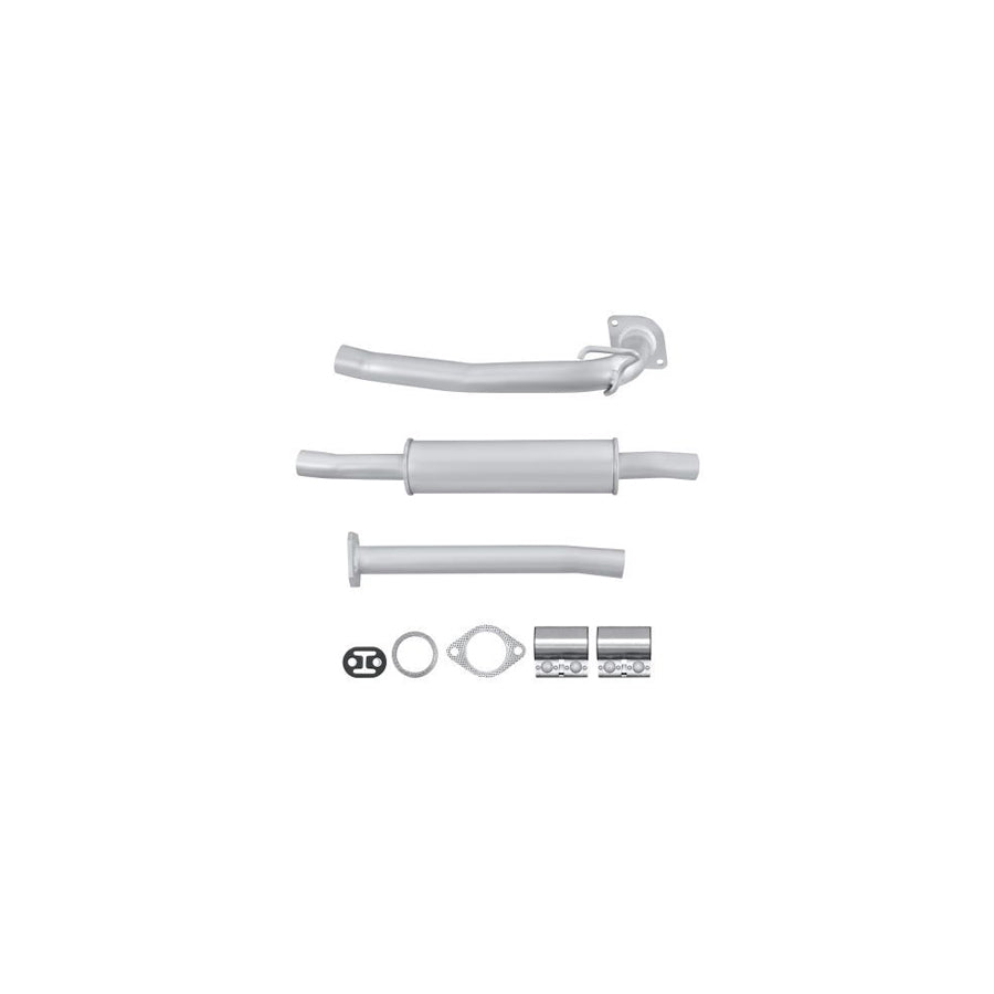 Hella 8LB 366 021-881 Front Silencer For Nissan X-Trail (T30)