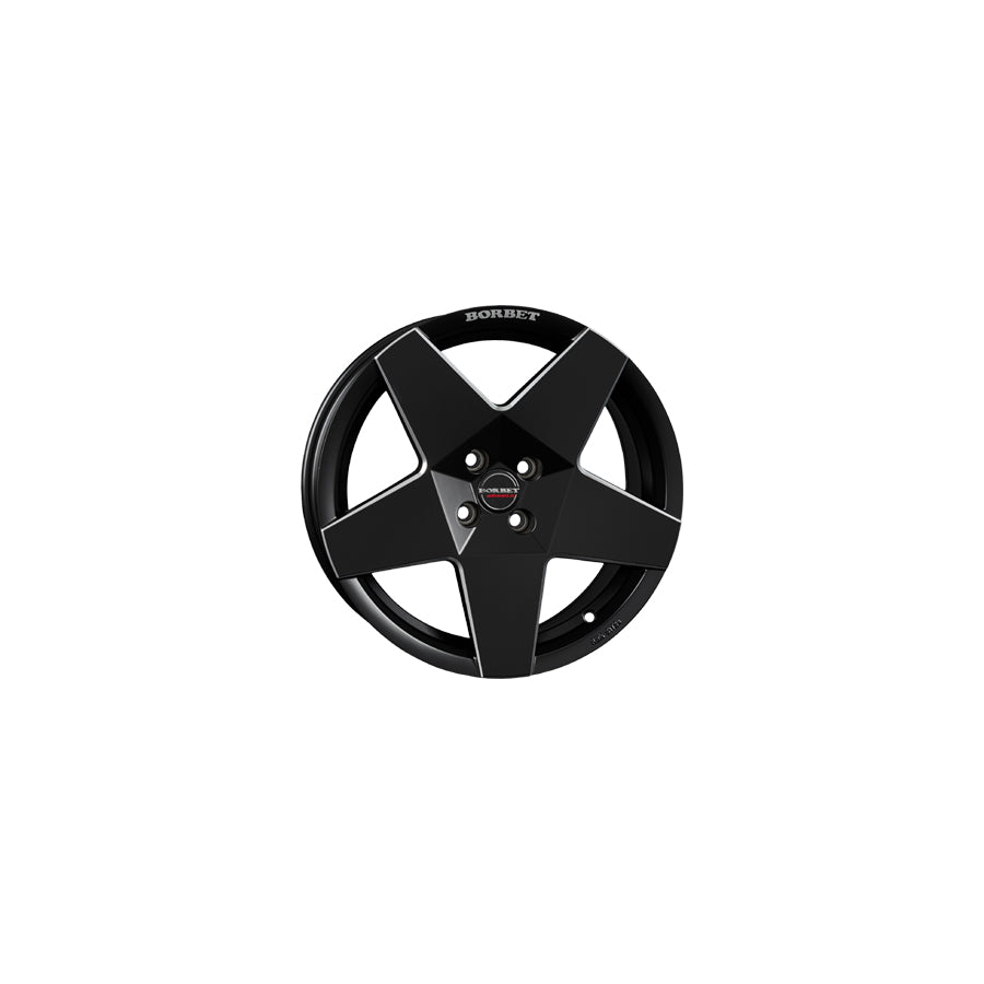 Borbet A neu 7.5x17 ET30 A 7573098458,1BM Matt Black Wheel | ML Performance UK Car Parts
