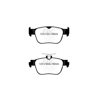 EBC DP42440R Audi Cupra VW Yellowstuff Rear Brake Pads - ATE Caliper 2 | ML Performance UK Car Parts