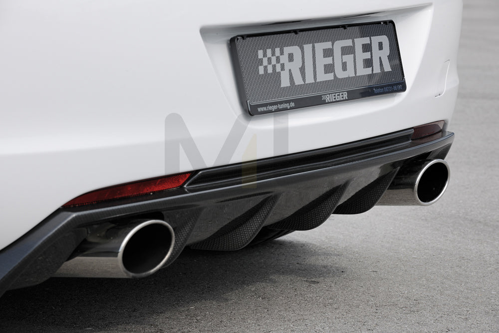 Rieger 00099849 Opel Astra J Rear Diffuser 3 | ML Performance UK Car Parts