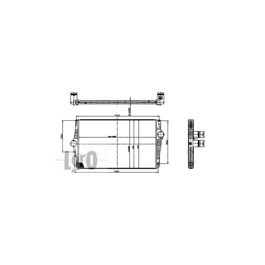 Abakus 0520180003 Intercooler For Volvo Xc90 I (C, 275) | ML Performance UK