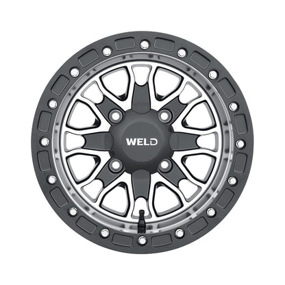 Weld U501A0043500 Raptor Utv U501 Wheel 14x10 4x156 ET0 BS5 Satin Black MIL