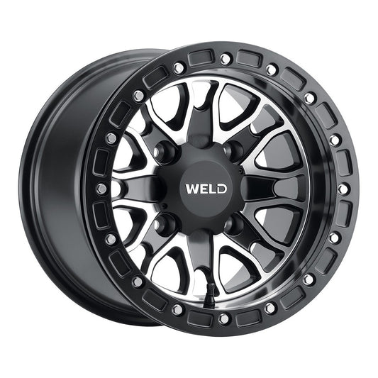 Weld U501A0043500 Raptor Utv U501 Wheel 14x10 4x156 ET0 BS5 Satin Black MIL