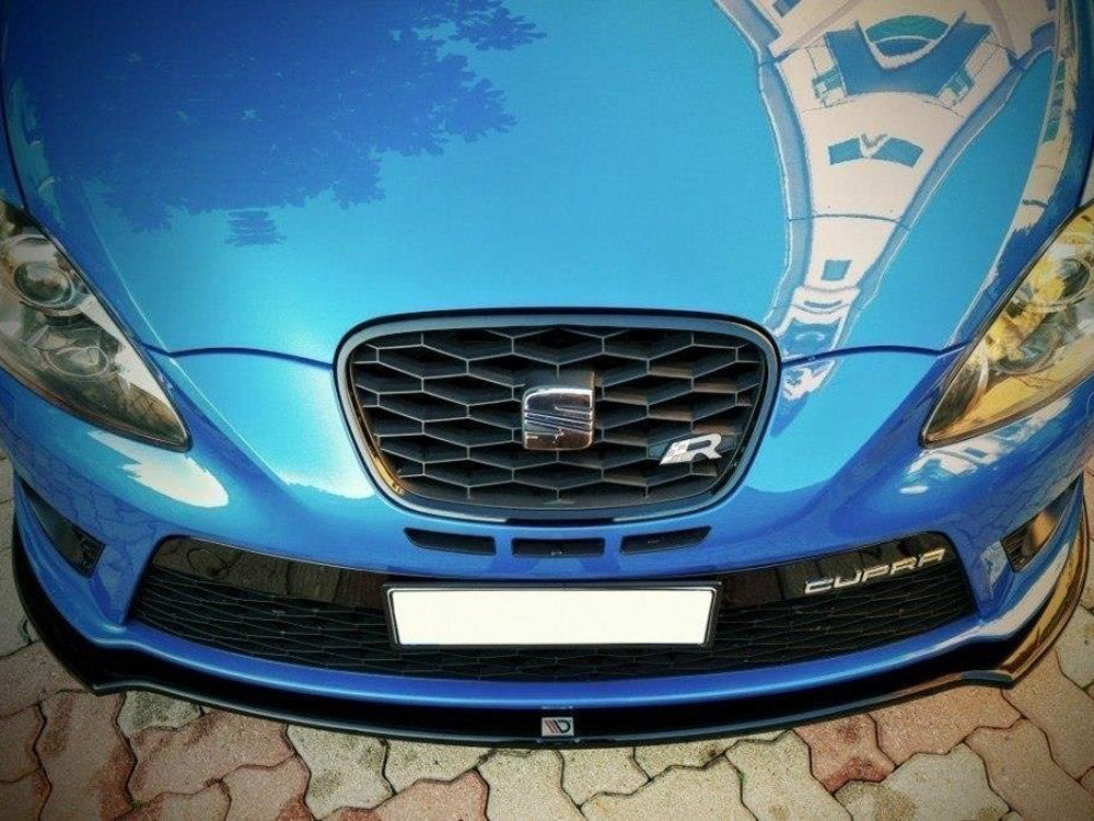 Maxton Design Seat Leon MK2 Cupra / Fr Facelift Front Splitter V.1