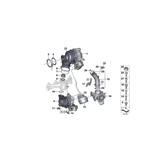 Genuine BMW 11658592302 F39 O-Ring 32X2,5 (Inc. X2 25dX) | ML Performance UK Car Parts