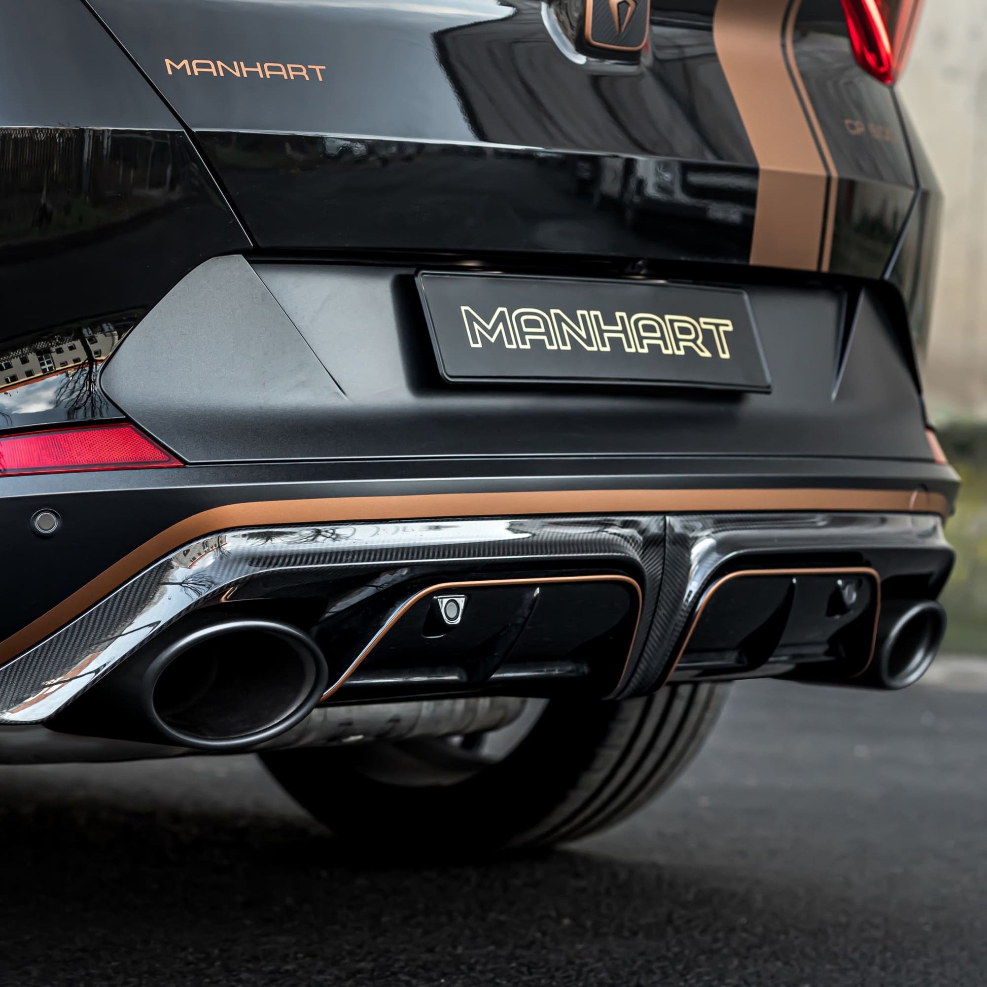 MANHART MH5CUPRA11200 SLIP-ON EXHAUST FOR CUPRA FORMENTOR VZ5 WITH VALVE CONTROL
