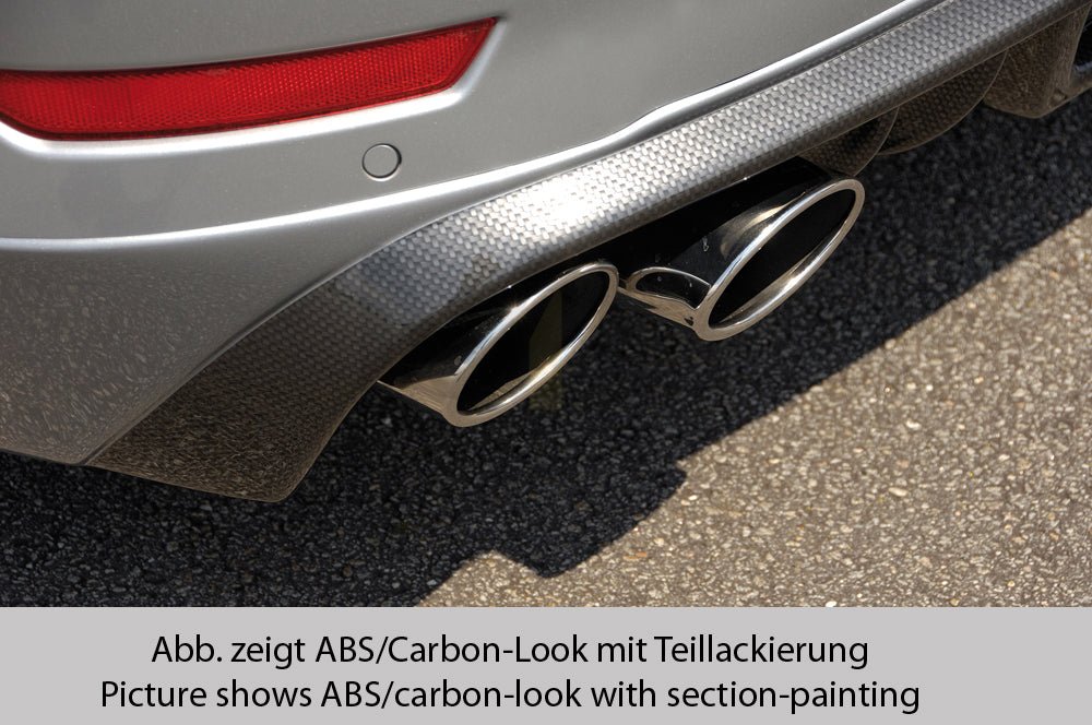 Rieger 00099111 Ford BA7 Mondeo Rear Diffuser 8 | ML Performance UK Car Parts