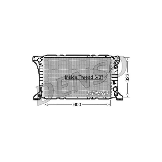 Denso DRM10096 Drm10096 Engine Radiator For Ford Transit | ML Performance UK