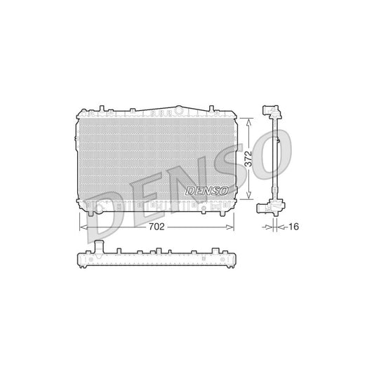 Denso DRM08004 Drm08004 Engine Radiator | ML Performance UK