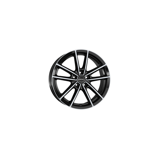 Borbet W 8x18 ET48 W 80848112557,1BPG/T Black Glossy Polished Wheel | ML Performance UK Car Parts